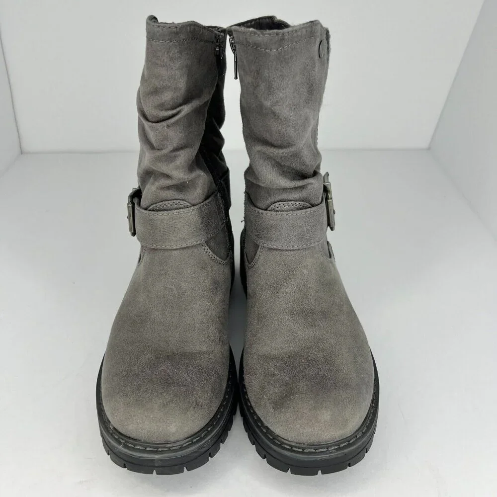 Cliffs by White Mountain Womens C32738 Mingle Mid Calf Buckle Size 6.5M Boots - Picture 3 of 9